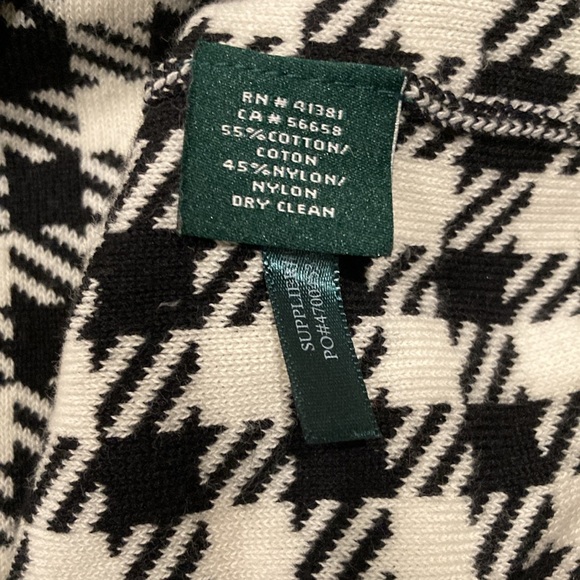 Ralph Lauren houndstooth dress - Picture 7 of 7